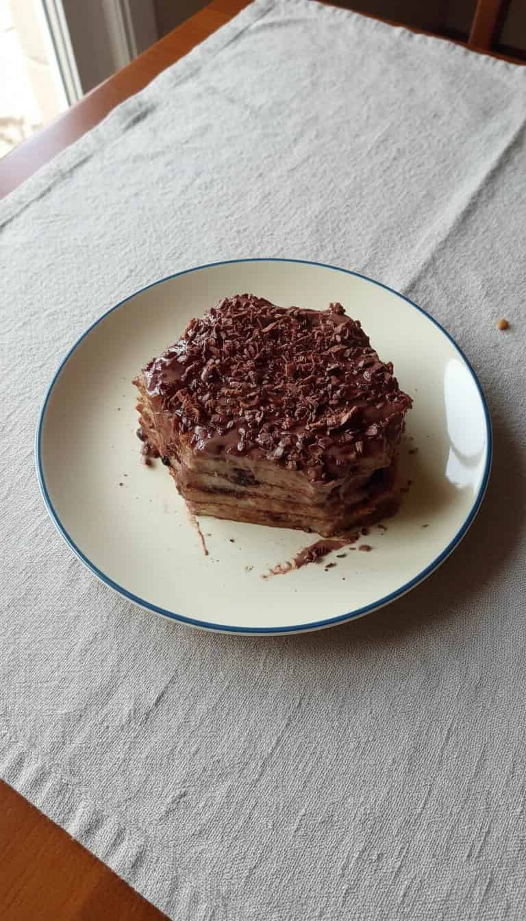 Crepioca de Banana com Chocolate