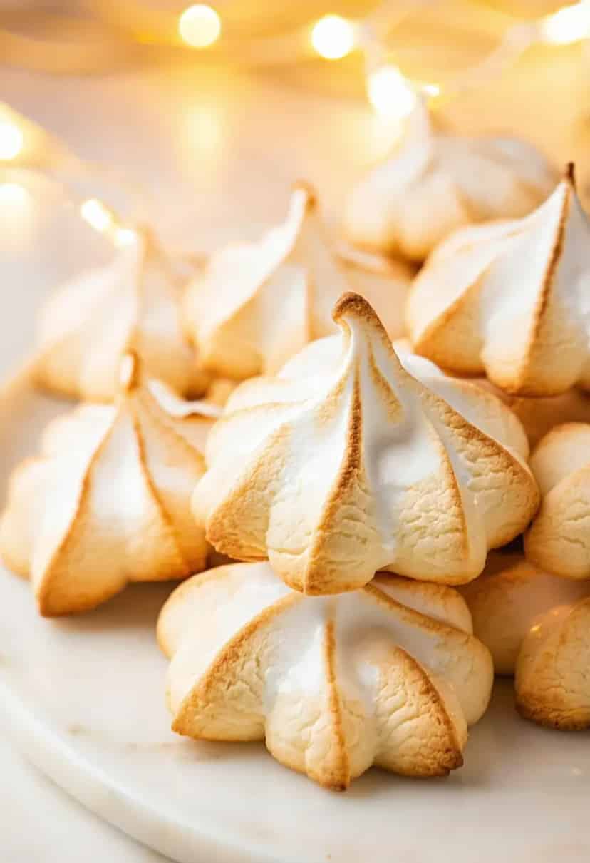 Biscoitos de Suspiro Crocantes