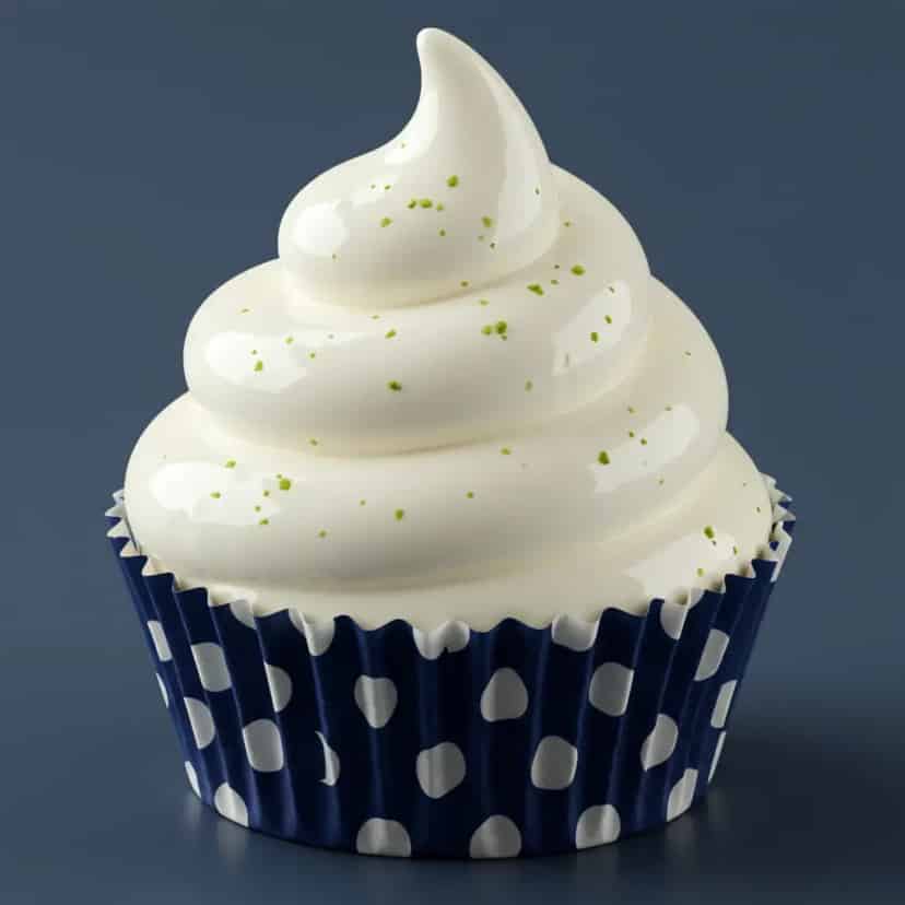 Cupcake de limão merengado