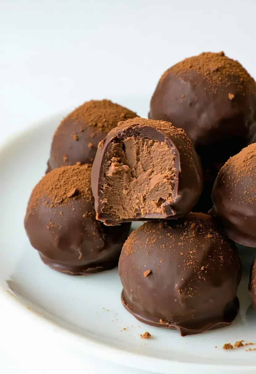 Trufas de Chocolate Decadentes