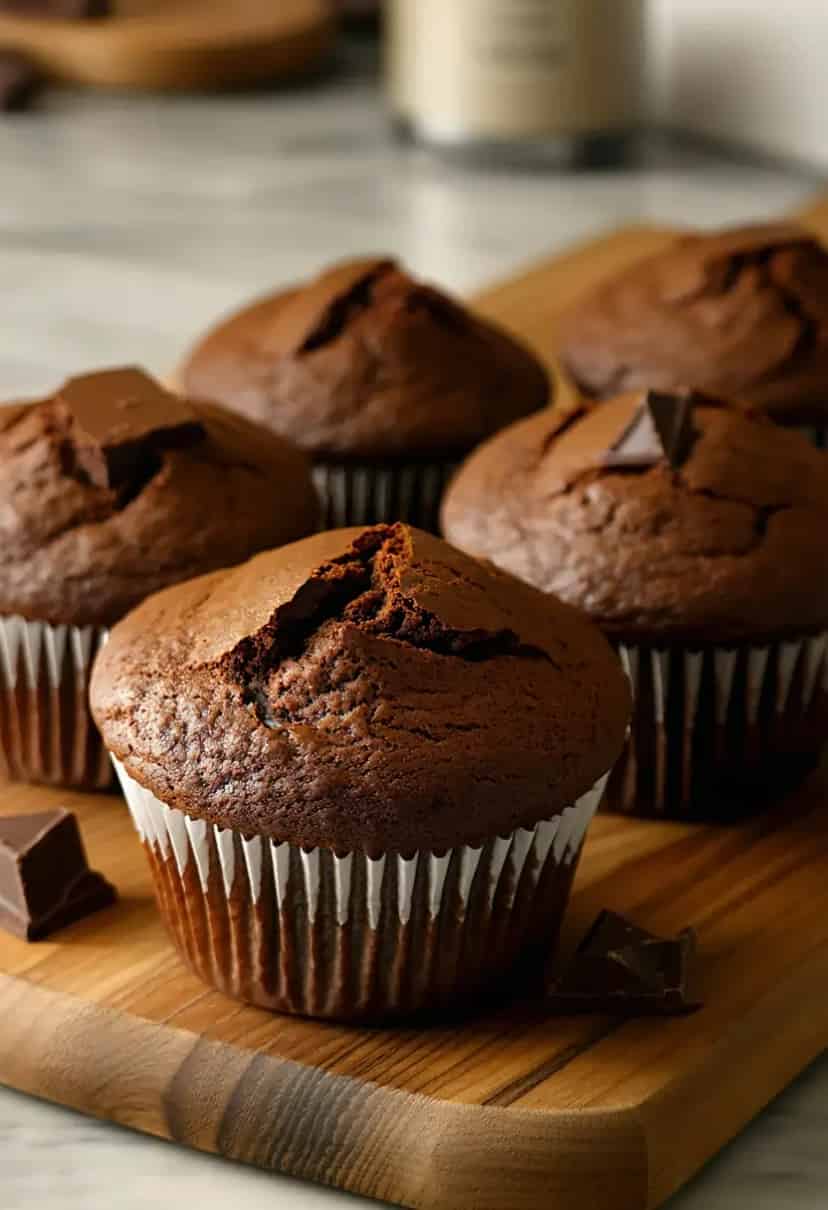 Muffins Duplo Chocolate