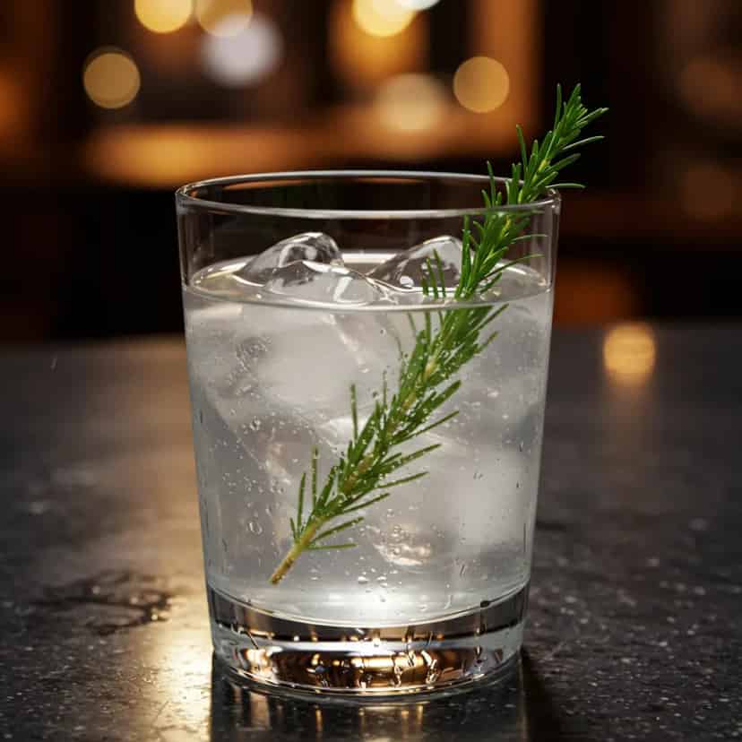 Drink de Gin, Vermute e Absinto