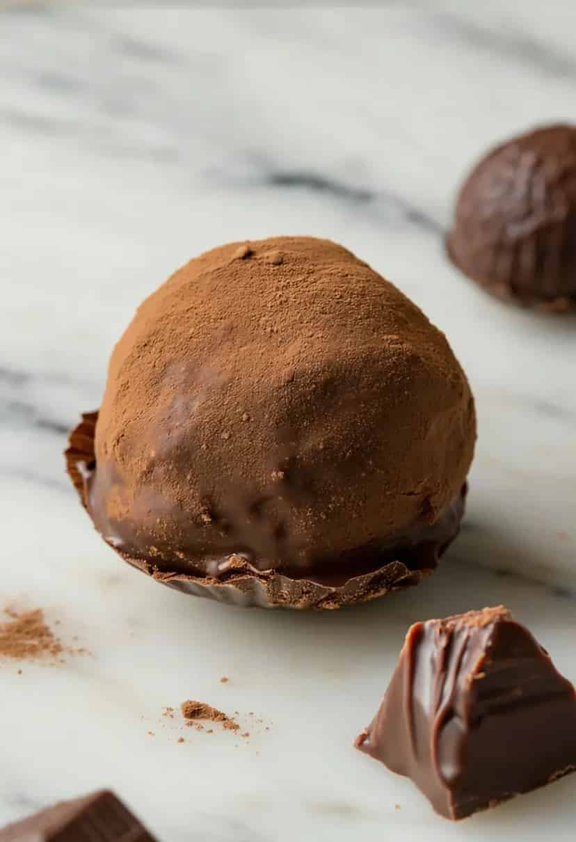 Trufas de Chocolate Fáceis