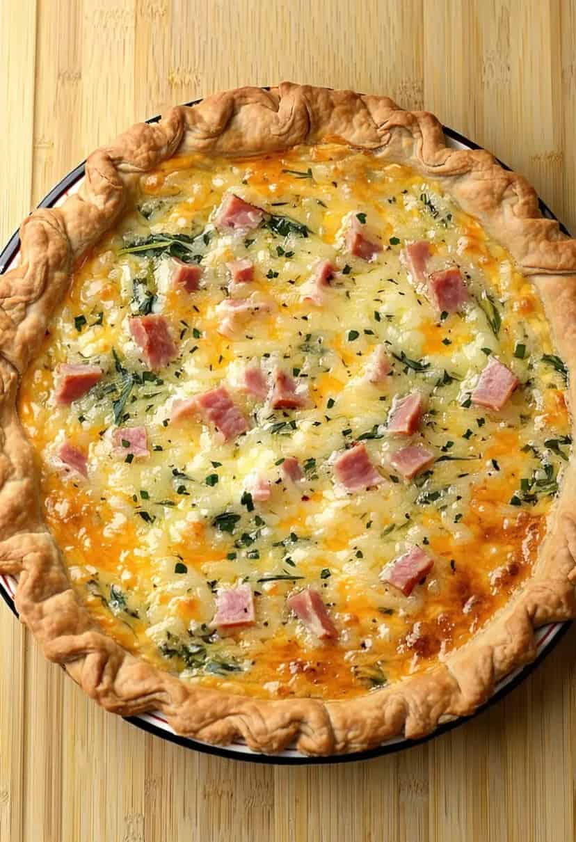 Quiche Fácil para Brunch de Fim de Semana