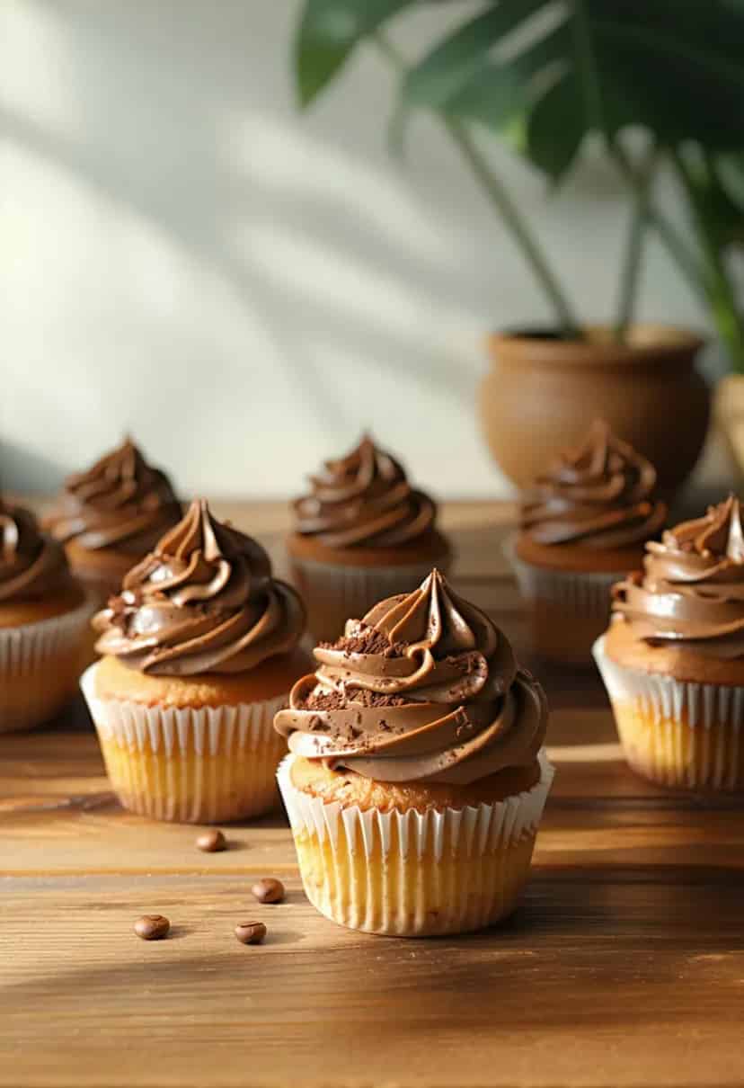 Cupcakes de Espresso