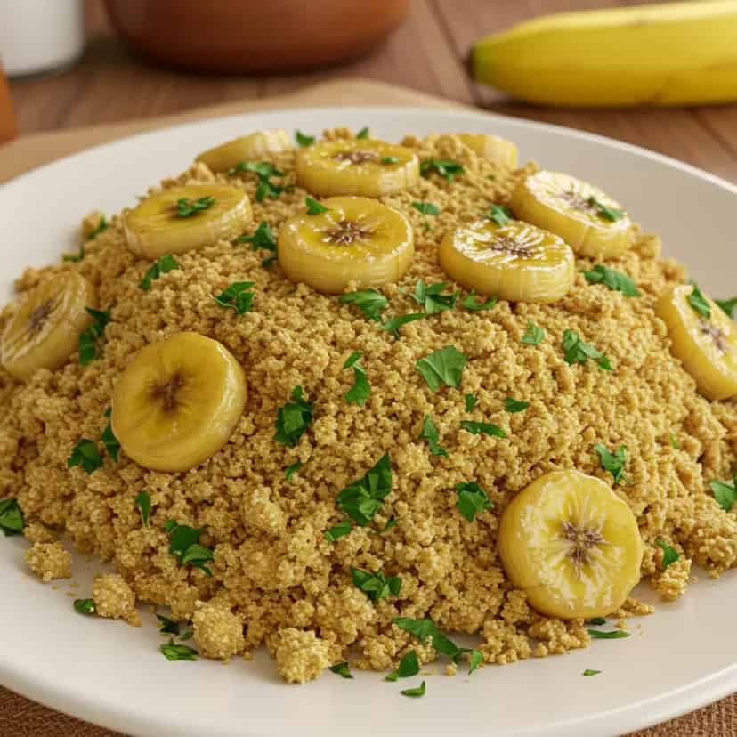 Farofa de banana