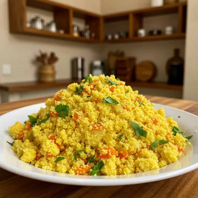 Farofa de cenoura