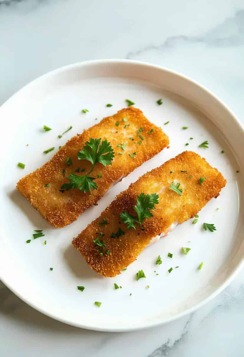 Filé de Panga à Milanesa