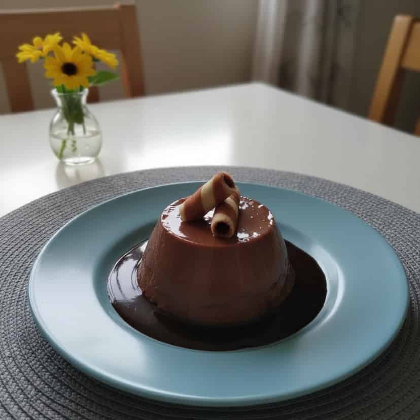 Flã de Brigadeiro Cremoso