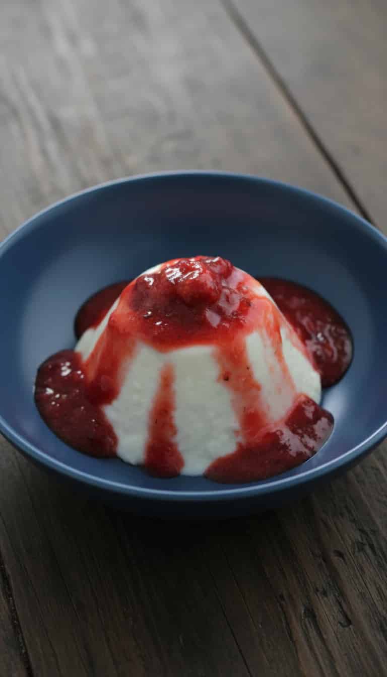 Flan de iogurte