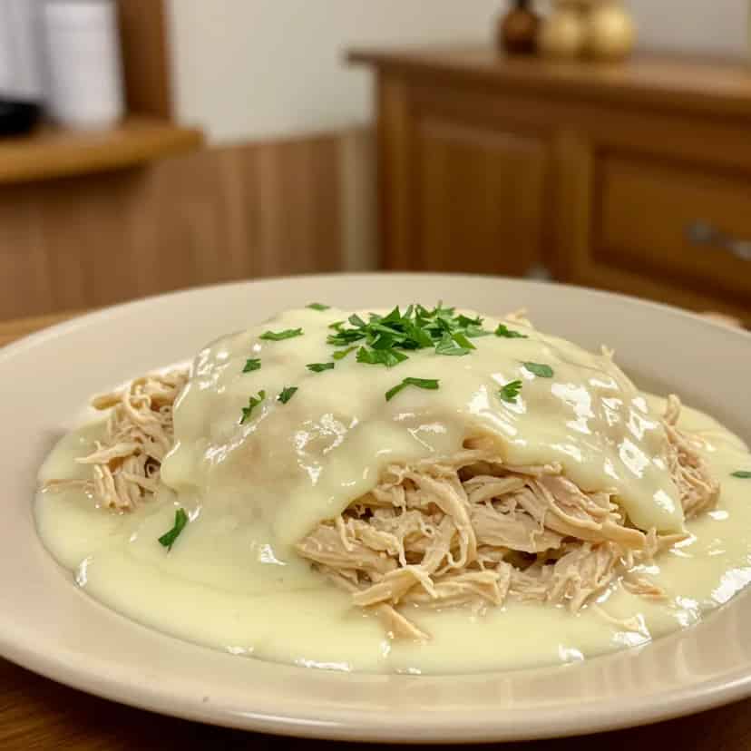 Frango ao molho branco