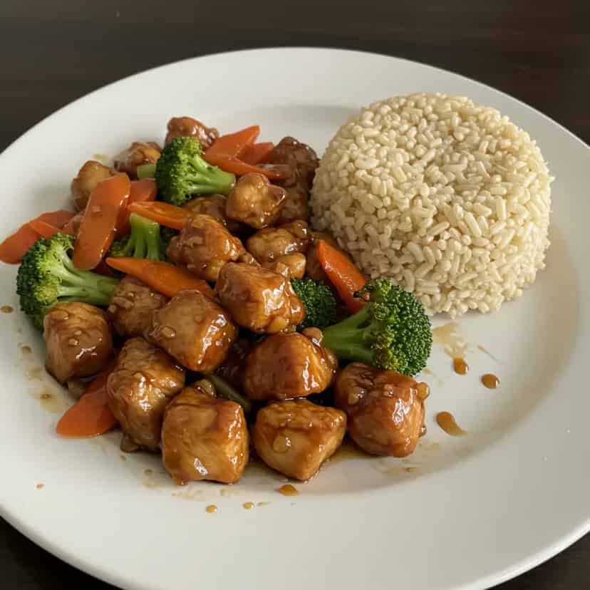 Frango ao molho shoyu