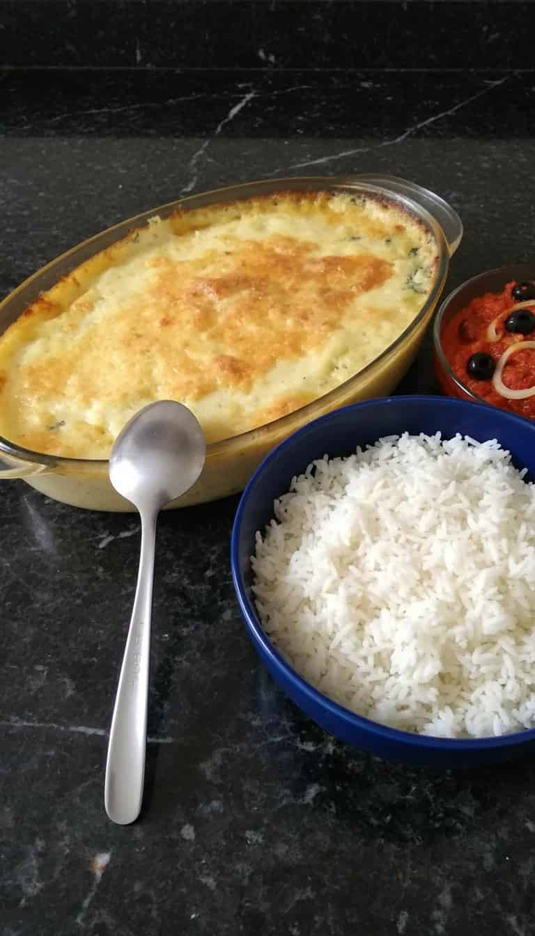 Frango gratinado