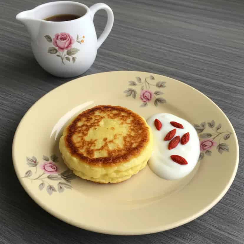 Fritada Cremosa de Batata Doce
