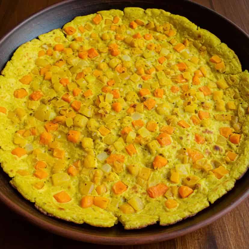 Fritada de Batata e Legumes