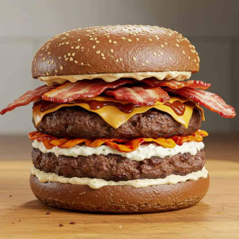 Hambúrguer de Bourbon