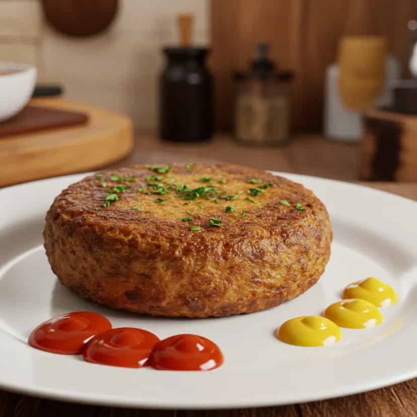 Hambúrguer de forno