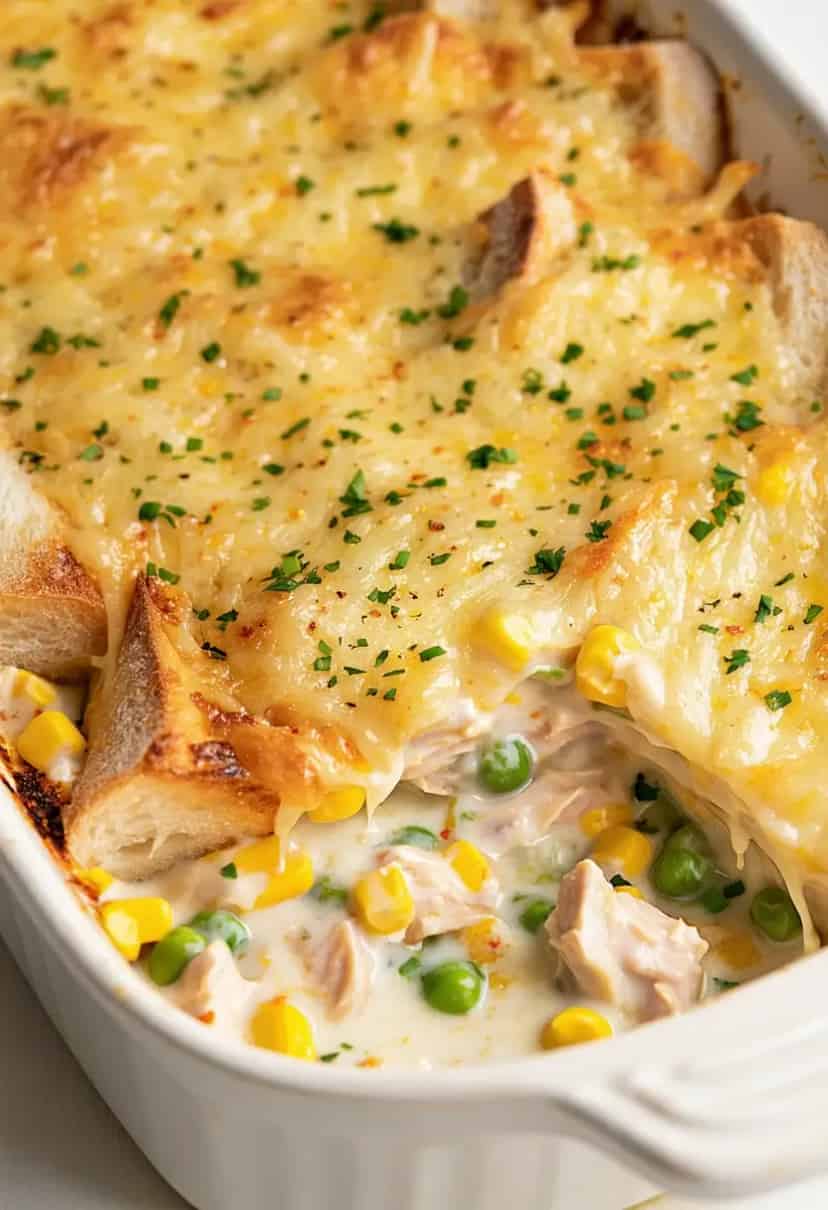 Lanche de Forno de Frango e Requeijão
