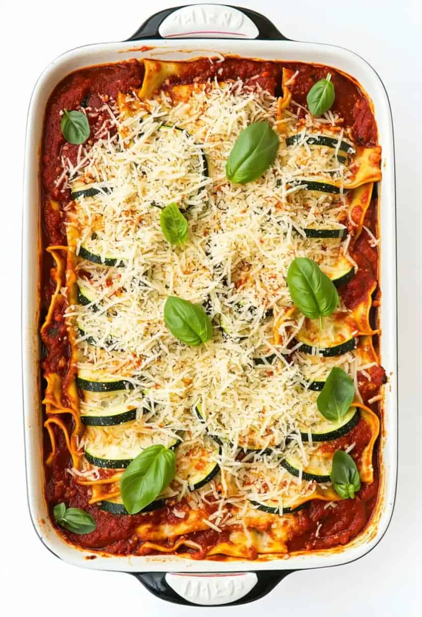 Lasanha de Abobrinha Low Carb