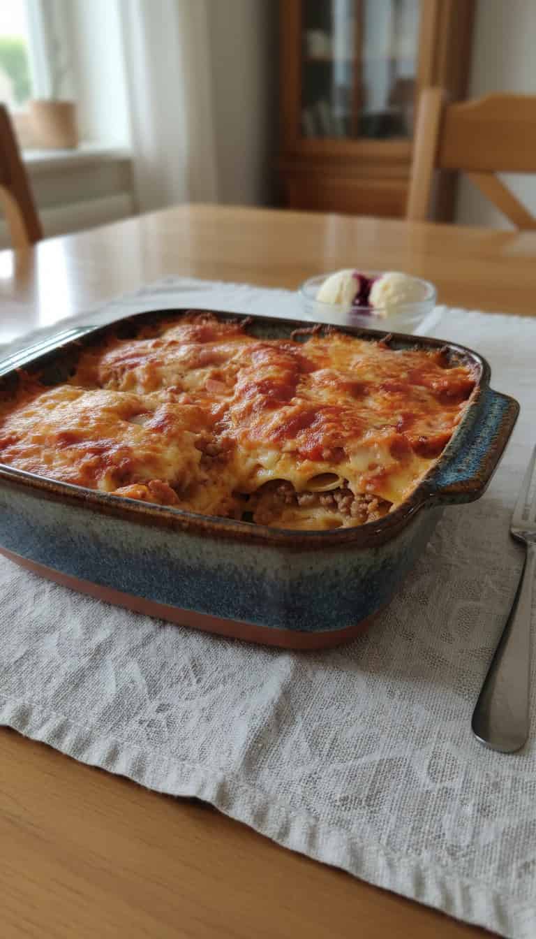 Lasanha de miojo
