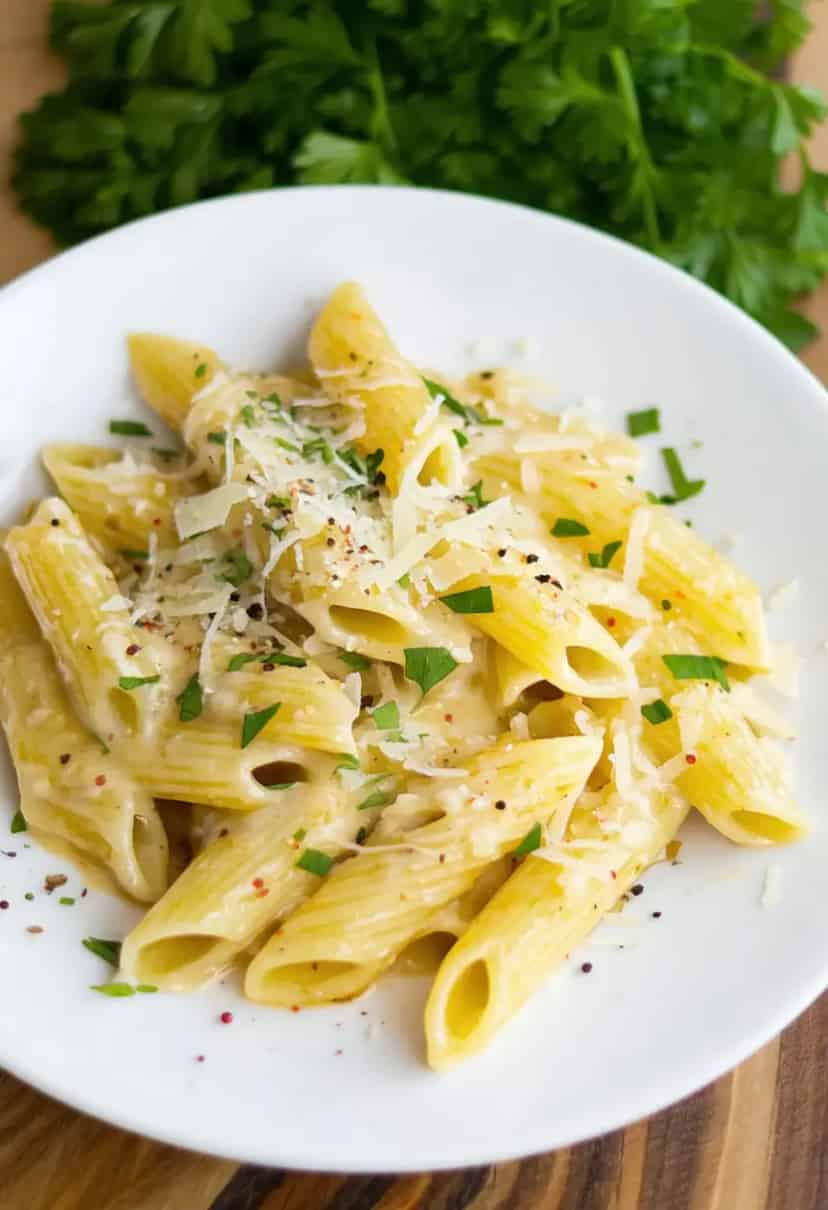 Macarrão Cremoso com Requeijão