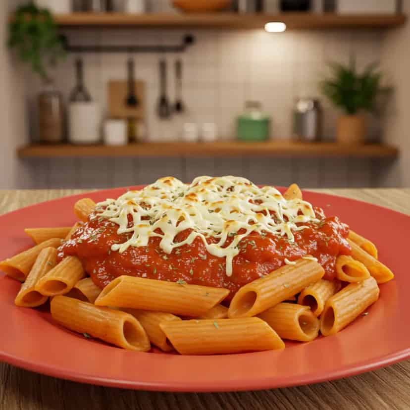 Macarrão de microondas - o verdadeiro