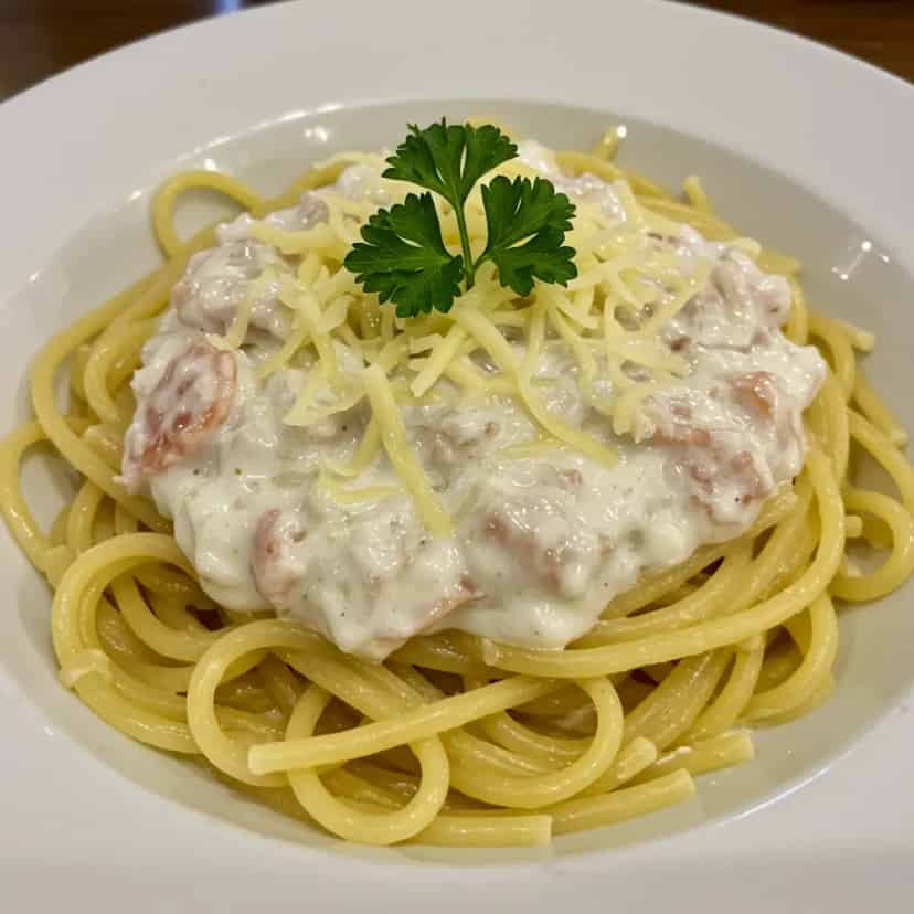 Massa à carbonara