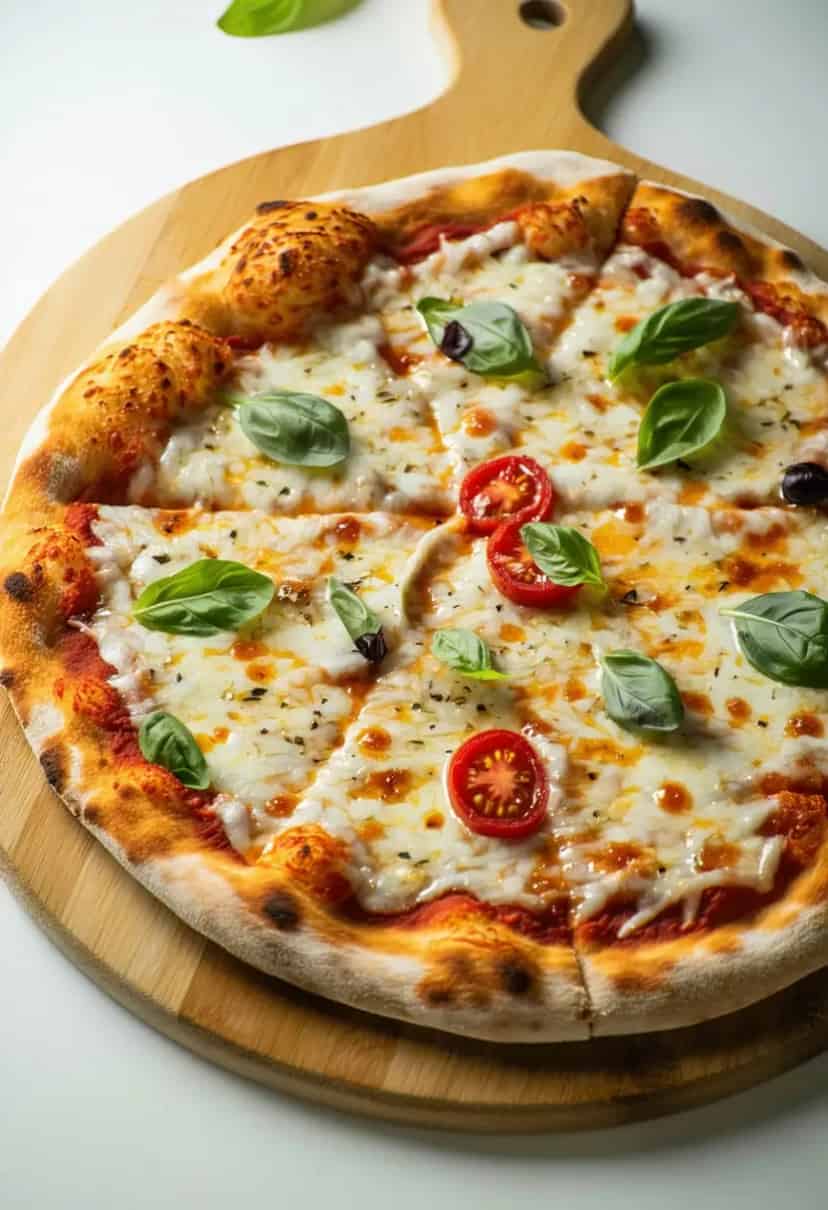 Massa de Pizza Crocante Rápida