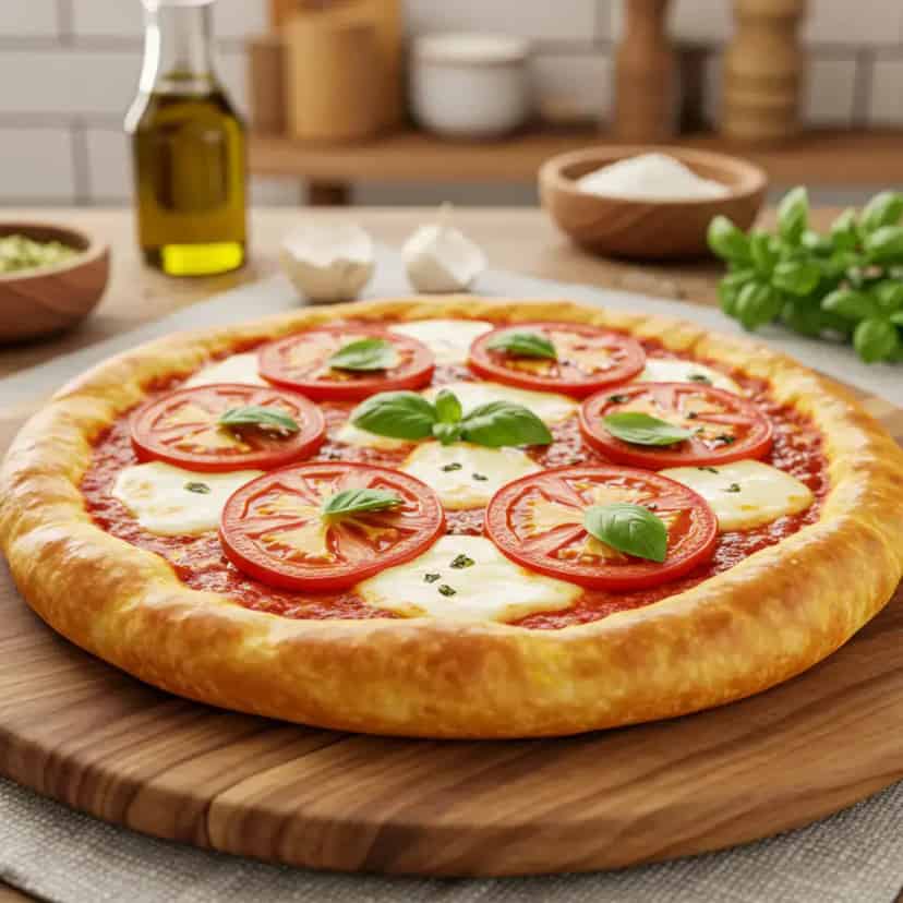 Massa de pizza profissional
