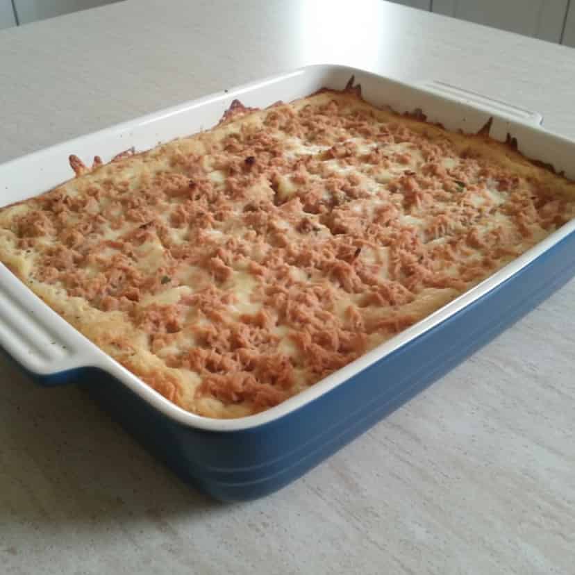 Massa de torta de liquidificador