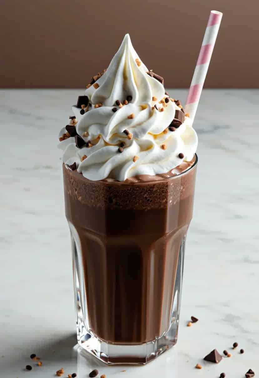Milkshake de Chocolate com Nescau