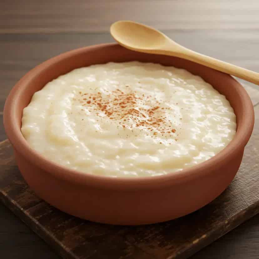 Mingau Cremoso de Tapioca com Coco