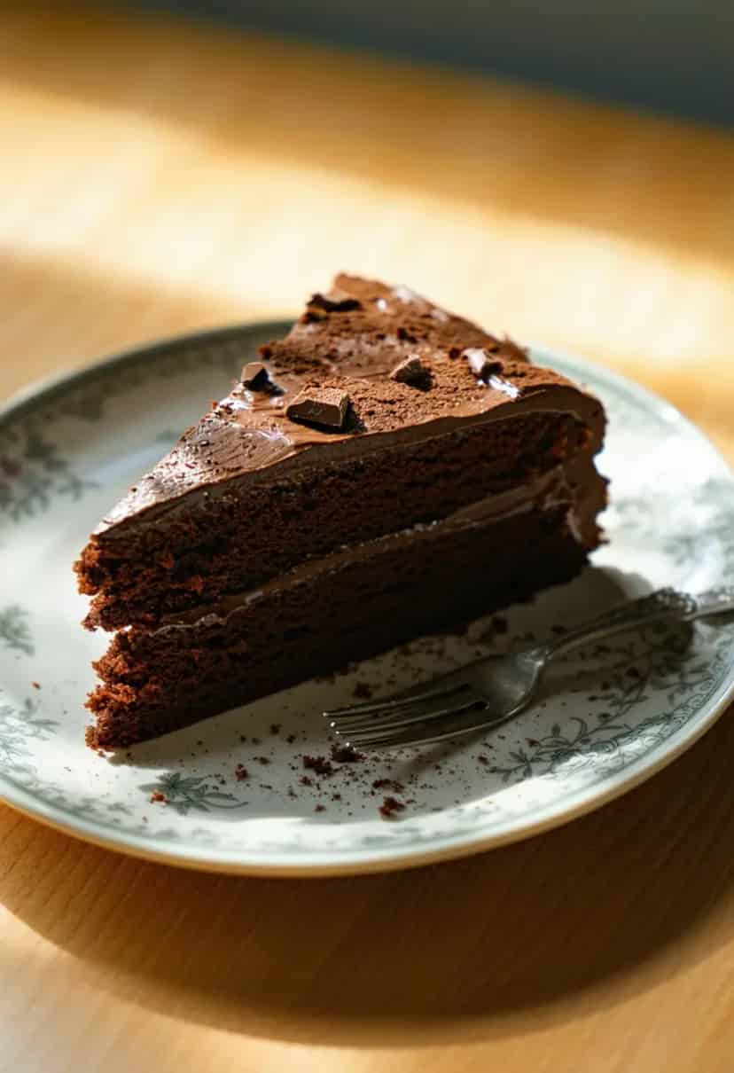 Bolo de Chocolate Úmido com Abobrinha