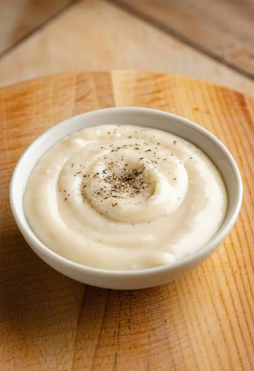 Molho Branco com Iogurte Natural