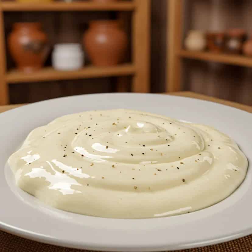 Molho Branco com Requeijão