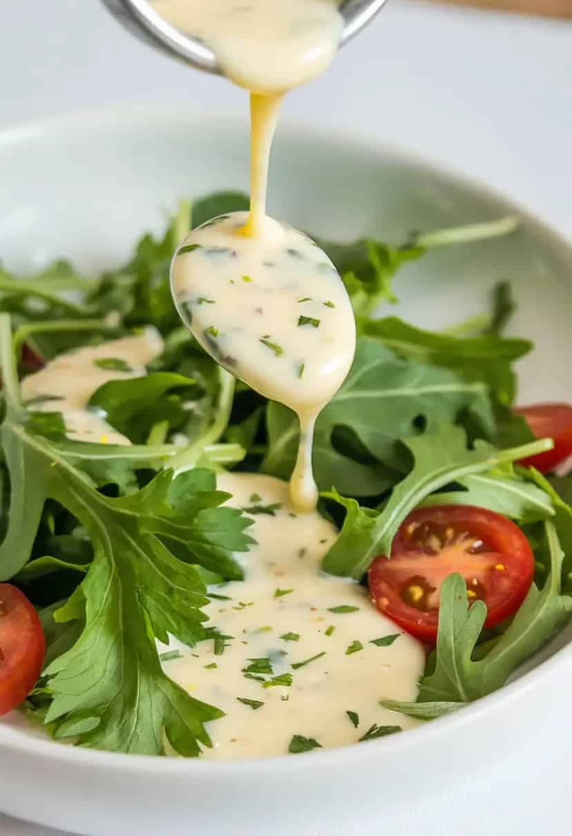 Molho Branco de Iogurte para Saladas