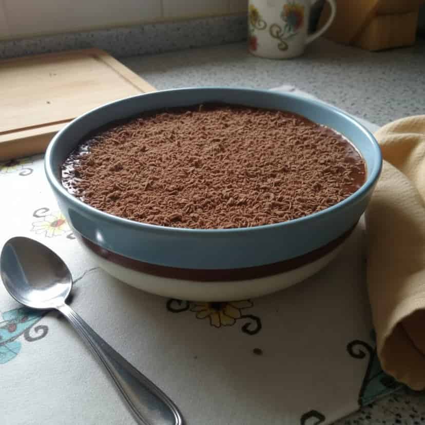 Mousse de limão trufado