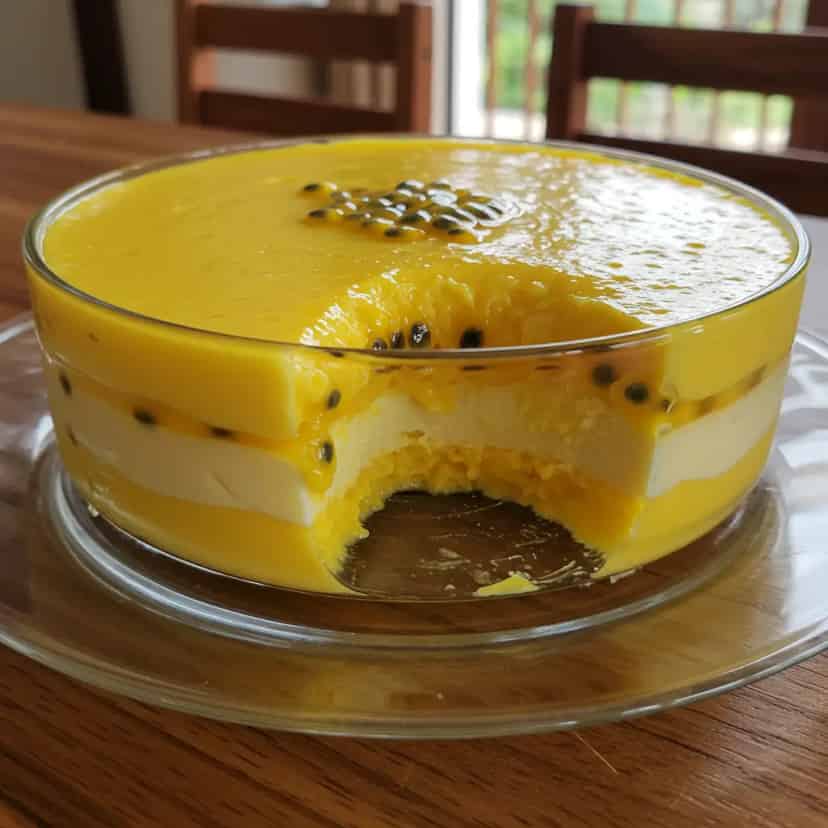 Mousse de maracujá