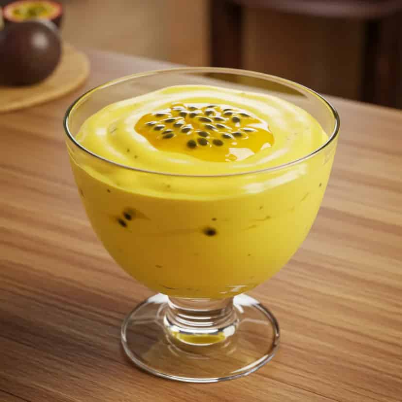 Mousse de maracujá