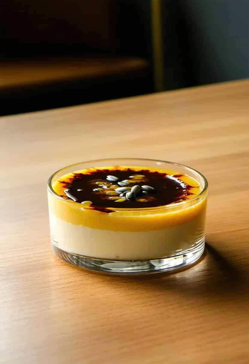 Mousse de Maracujá com Chocolate