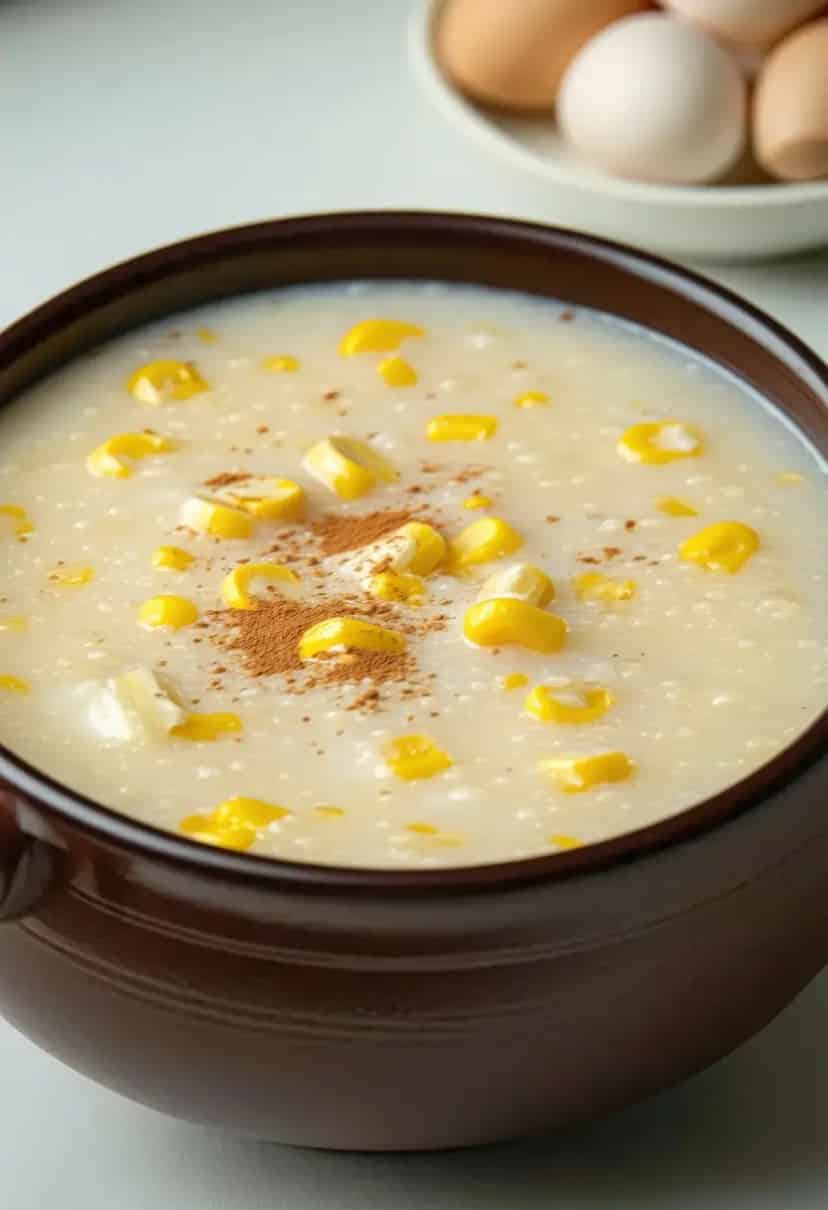 Munguzá Doce com Leite Condensado