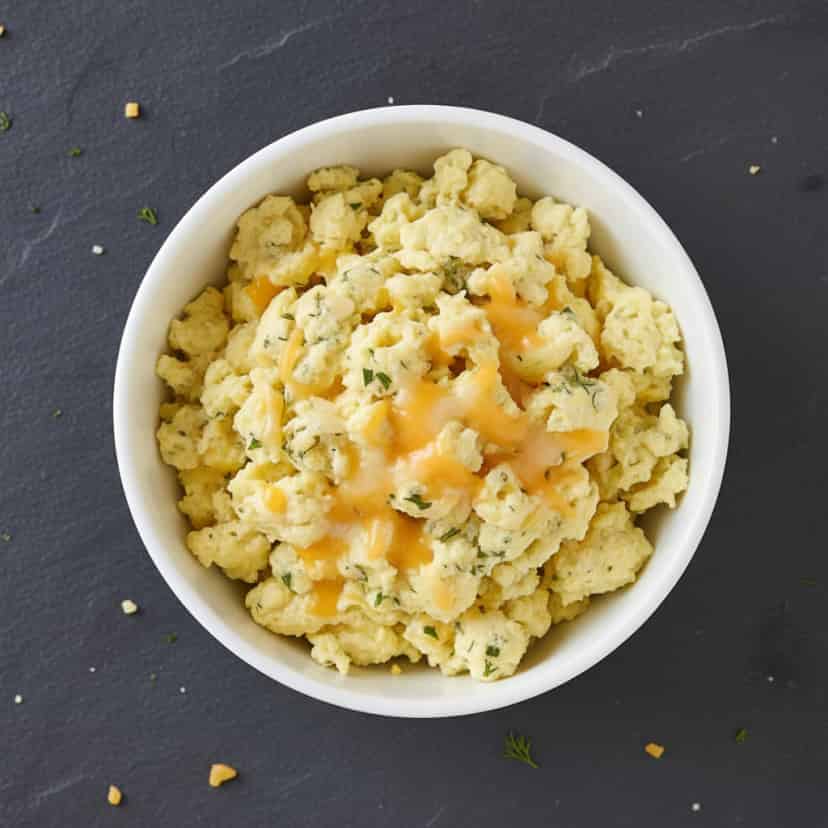 Omelete de Claras com Queijo