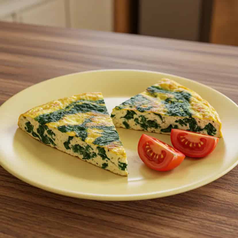 Omelete de Espinafre