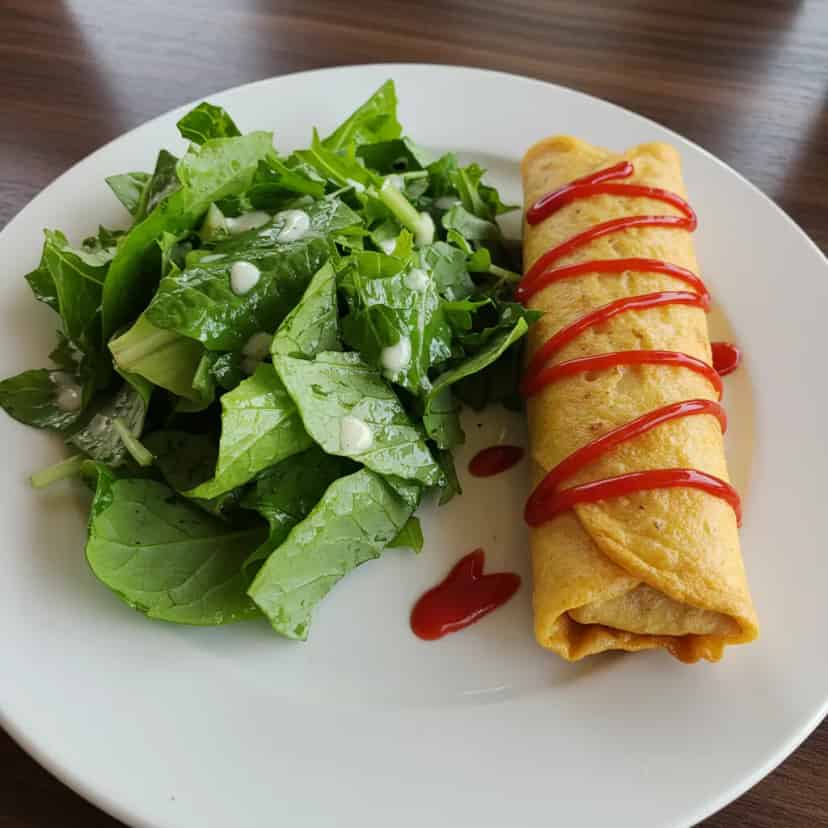 Omelete Fit de Batata-Doce