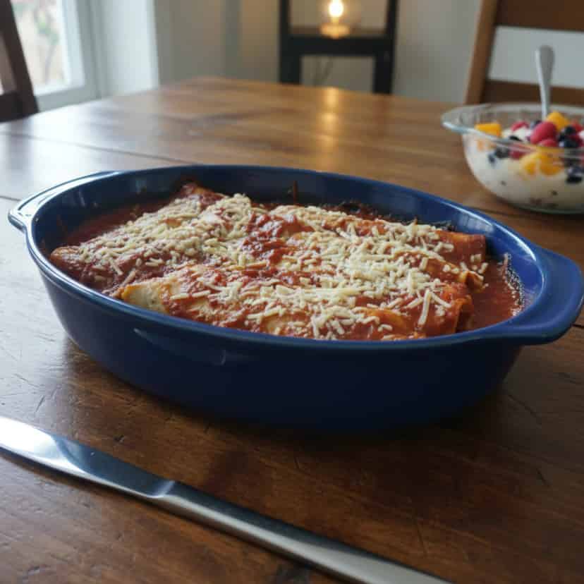 Panqueca de calabresa