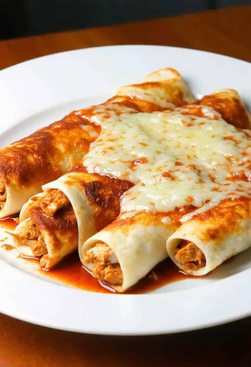 Panqueca de Frango com Requeijão