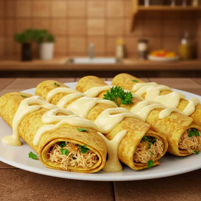 Panqueca de Frango