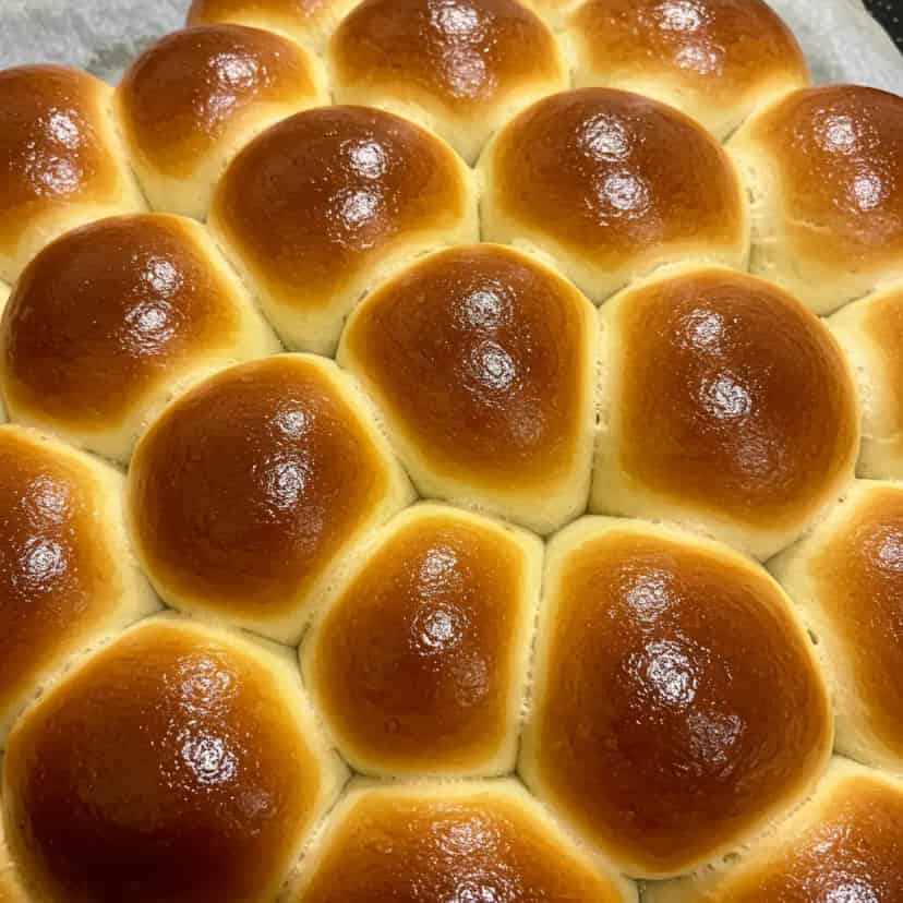 Pão sem ovo e sem leite
