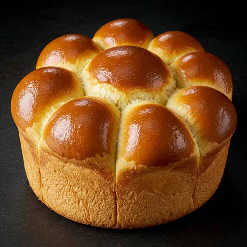 Pão sem ovo e sem leite