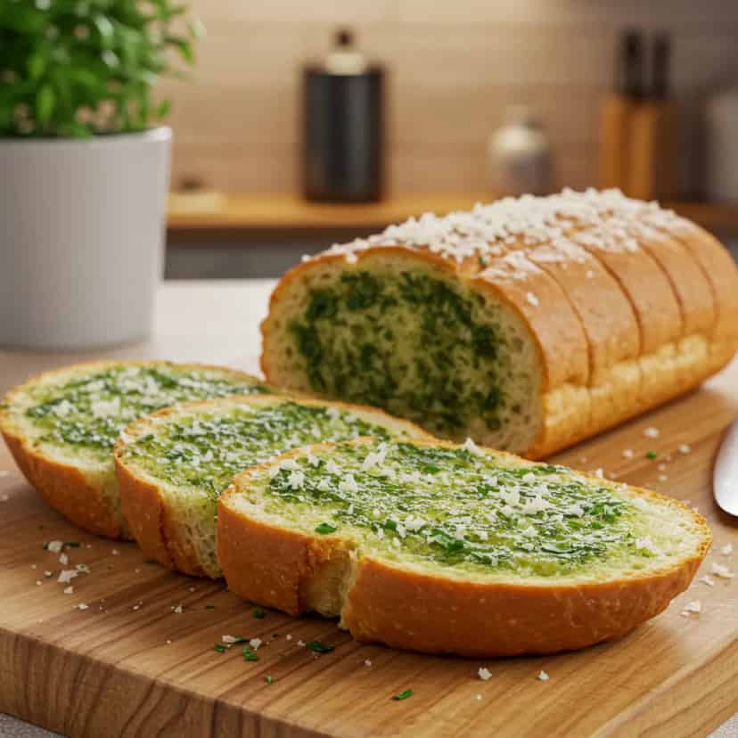 Pasta para pão de alho deliciosa